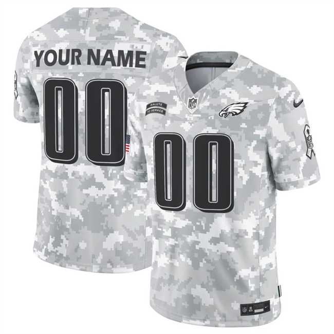 Men's Philadelphia Eagles Active Player Custom 2024 F.U.S.E Arctic Camo Salute To Service Limited Stitched Football Jersey,We sell and wholesale Men's Philadelphia Eagles Active Player Custom 2024 F.U.S.E Arctic Camo Salute To Service Limited Stitched Football Jersey on line form chian!